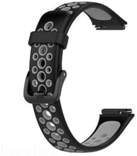 BeCover Vents Style Black-Gray (709438) for Huawei Band 7