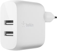 Belkin Wall Charger Home 2xUSB 24W White (WCB002VFWH)