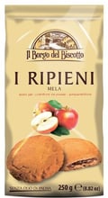 Печенье Il Borgo del Biscotto с яблочным джемом 250 г (8032755322641)