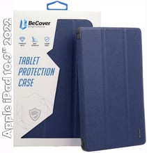 BeCover Smart Case Blue for iPad 10.9 2022 Deep (709190)