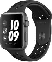 Apple Watch Series 3 Nike+ 38mm GPS Space Gray Aluminum Case with Anthracite/Black Nike Sport SFHLXQ1AKJ5X2