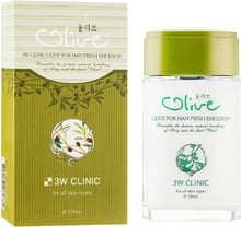 3W Clinic Olive For Man Fresh Emulsion Увлажняющая эмульсия с оливой для мужчин 150 мл