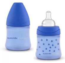 Пляшечка для годування Suavinex Basics 150 мл 2 шт синя (307605/3)