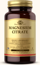 Solgar Magnesium Citrate Цитрат магния 60 таблеток