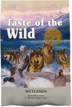 Сухой корм для собак Taste of the Wild Wetlands Canine с мясом утки и перепелки 12.2 кг (9747-HT60)