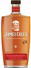 Бурбон James Cree's 3YO Straight Bourbon Whiskey, 0.7л 40% (WHS5011166067788)