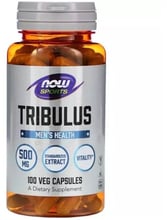 Now Foods Tribulus 500 mg Трибулус 100 вегетарианских капсул
