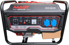 Бензиновий генератор MAST GROUP RD3600