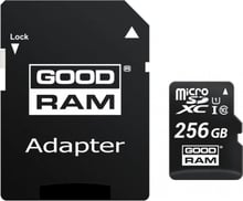GOODRAM 256GB microSDXC Class 10 UHS-I U1 + adapter (M1AA-2560R12)