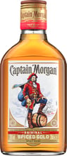 Алкогольный напиток на основе Карибского рома Captain Morgan Original Spiced Gold (35%) 0.2л (BDA1RM-RCM020-001)