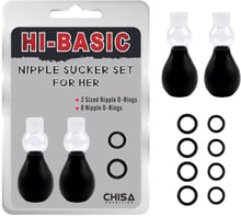 Вакуумные помпы для сосков CHISA HI-BASIC - Nipple Sucker Set for Her