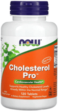 Now Foods Cholesterol Pro Поддержка уровня холестерина 120 таблеток