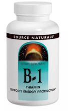 Source Naturals Vitamine B-1 100 mg 250 tab / 250 servings