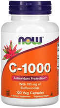 NOW Foods Vitamin C-1000 CAPS 100 VCAPS Витамин C-1000