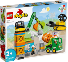 Конструктор LEGO Baustelle mit Baufahrzeugen Строительная площадка (10990)