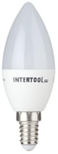 Светодиодная лампа INTERTOOL LL-0151 LED C37, E14, 3Вт, 150-300В, 4000K