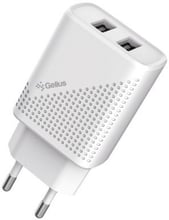 Gelius USB Wall Charger 2xUSB Pro Vogue 2.4A White (GP-HC011)