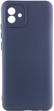 Lakshmi Case Silicone Cover Full Camera Midnight Blue для Samsung A045 Galaxy A04