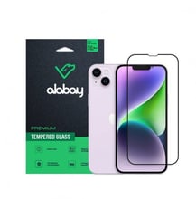 Alabay Tempered Glass Anti Static Black for for iPhone 14 Plus / 13 Pro Max