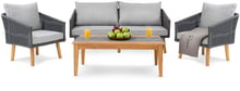 Комплект садовой мебели diVolio Matera DV-002GF светло-серый