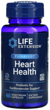 Life Extension Florassist Heart Health Пробиотик здоровье сердца 60 капсул