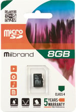 Mibrand 8GB microSD class 4 (MICDC4/8GB)
