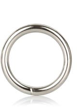 Металлическое эрекционное кольцо CalExotics Silver Ring Medium , 3,8 см