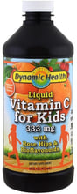 Dynamic Health Liquid Vitamin C Витамин C для детей жидкий 473 мл