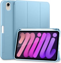 BeCover Case Book Direct Charge Pen Light Blue (706788) for iPad mini 6 2021
