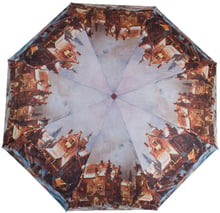 Зонт женский автомат Zest коричневый (Z23945-5033)