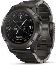 Garmin D2 Delta PX Aviator Watch With Carbon Gray Titanium Band 51mm (010-01989-30)