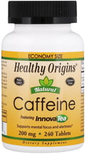 Healthy Origins, Natural Caffeine featuring InnovaTea, 200 mg, 240 Tablets (Discontinued Item) (HO14002)