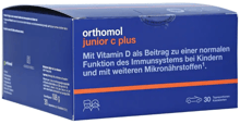 Orthomol Junior C Plus Витамины для детей 30 дней вкус мандарин/апельсин 90 жевательных таблеток