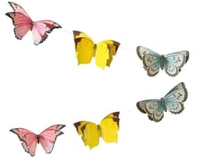 Гирлянда Talking Tables с бумажными объемными бабочками серия Truly Fairy (TSFAIRY-BUNTING)