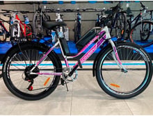 Электровелосипед 26" Discovery LIANA 350Вт 36В 8.8Ач 2021 фиолетовый (м) (ELB-DIS-26-003)