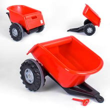 Прицеп к педальным тракторам Pilsan Trailer красный (07-295)