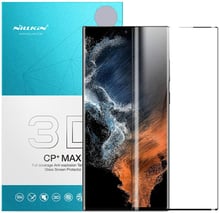 Nillkin Anti-Explosion Glass Screen 3D (CP+MAX) Black for Samsung S908 Galaxy S22 Ultra