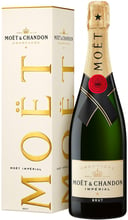 Шампанское Moet & Chandon "Brut Imperial" (сухое, белое) 0.75л, gift box (BDA1SH-SMC075-001)