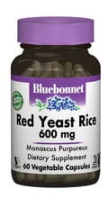 Bluebonnet Nutrition Red Yeast Rice 600 mg 60 caps