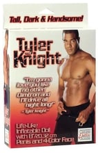 California Exotic Novelties Tyler Knight - Шикарная секс кукла темнокожего красавчика (черный)