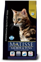 Сухий корм Farmina Matisse Adult Salmon & Tuna для дорослих кішок з лососем та тунцем 10 кг (161033) (Корм для котів)(78753720)Stylus Approved