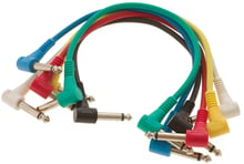 Инструментальный патч-кабель ROCKCABLE Patch Cable Multi-Color 15 cm (6pcs)