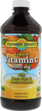 Dynamic Health Liquid Vitamin C 1000 mg Витамин С с цитрусовым ароматом 473 мл