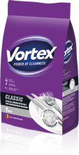 Сіль Vortex Classic для посудомийних машин 1кг