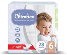 Chicolino подгузники детские 6 (16+ кг) 28шт MEDIUM