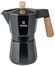 Кофеварка гейзерная VINZER Latte Nero 6 чашек (89382)