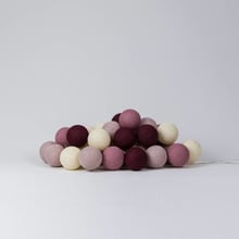 Гирлянда Cotton ball lights на 10 шаров 2,7м, Rosegarden