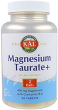 KAL Magnesium Taurate+ 400 mg 90 Tablets (CAL-36975)