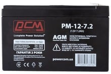 Powercom 12В 7.2 Ач (PM-12-7.2)
