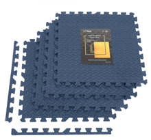 4FIZJO Mat Puzzle EVA пазл (ласточкин хвост) 120 x 120 x 1 cм XR-0239 Navy Blue